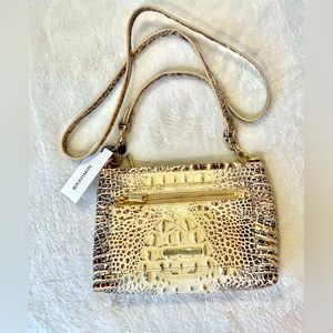 Brahmin Vida Ginger Ombré Melbourne Crossbody bag